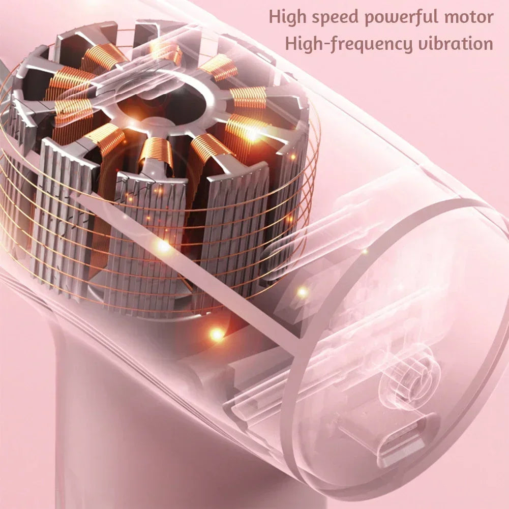 Muscle Mini Pink Massage Gun Deep Tissue Handheld Massage Gun Therapy Gun Fascia Gun Massagegun Massagers Handheld Deep Tissue