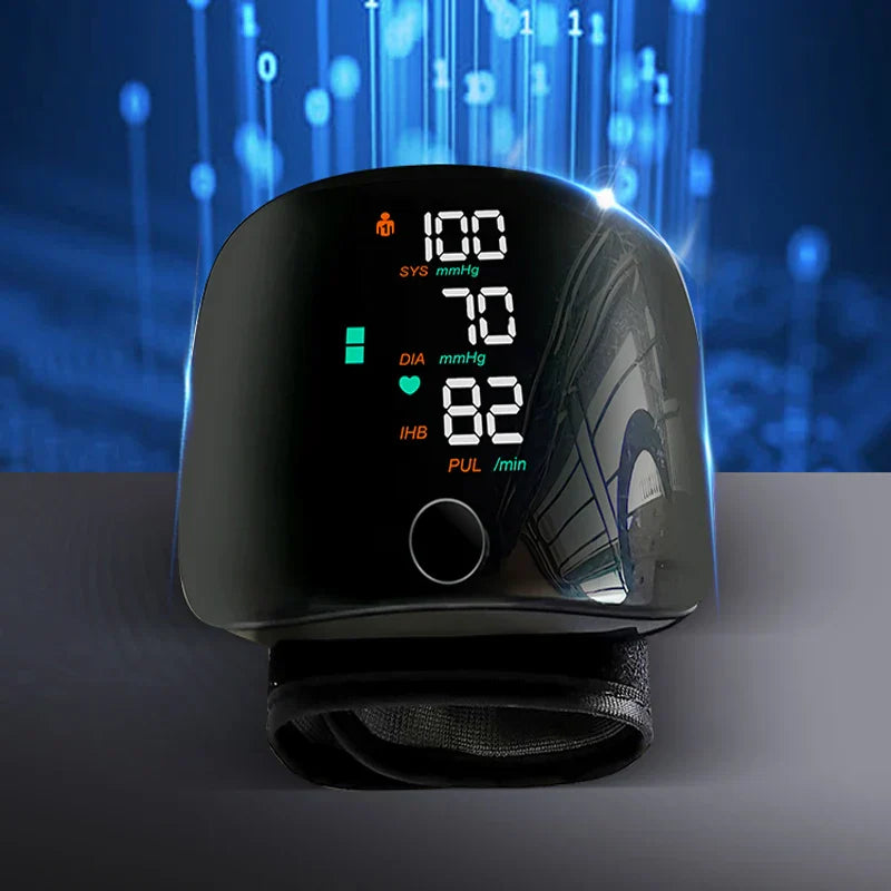 Monitor de frequência cardíaca com voz em inglês