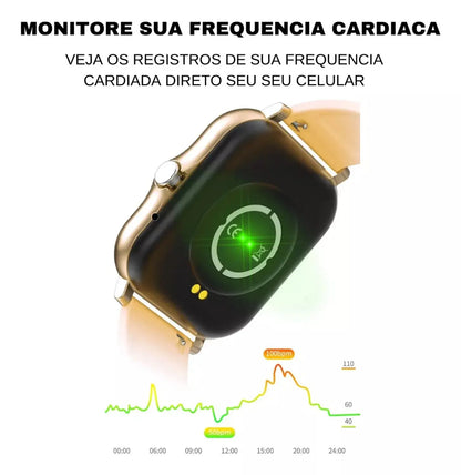 Smart Watch Fitness Unissex