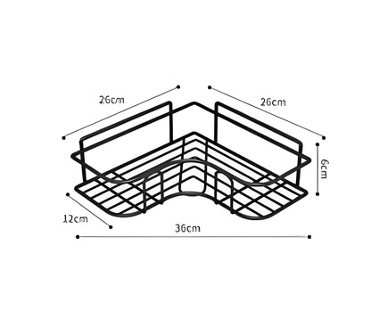 Suporte de Parede para Shampoo, Condicionador e Sabonetes