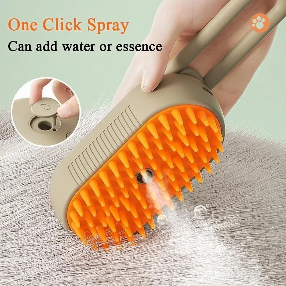 Escova A Vapor Para Cães e Gatos