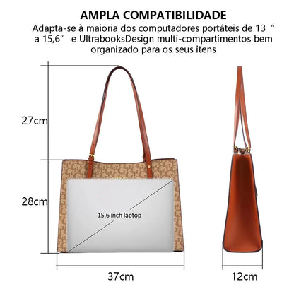 Bolsa estampada grande