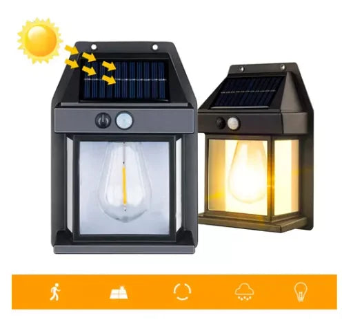 Luminária Solar Arandela