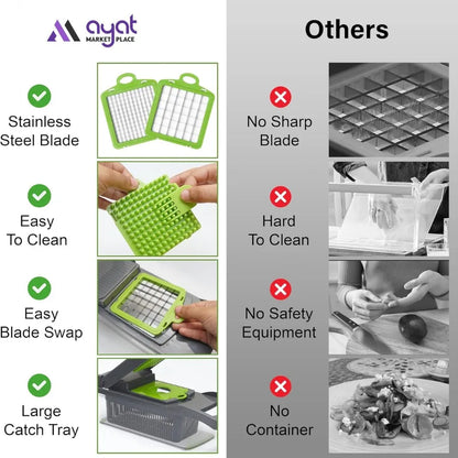 Fatiador e Cortador de Legumes Multifuncional