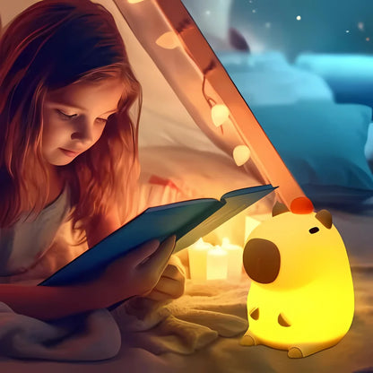 Luminária infantil Capivara