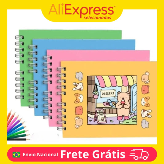 Bobbie Goods Coloring Book with 50 Leaves Premium 180g | Children's and Adult Designs for Anti-Stress Relaxation