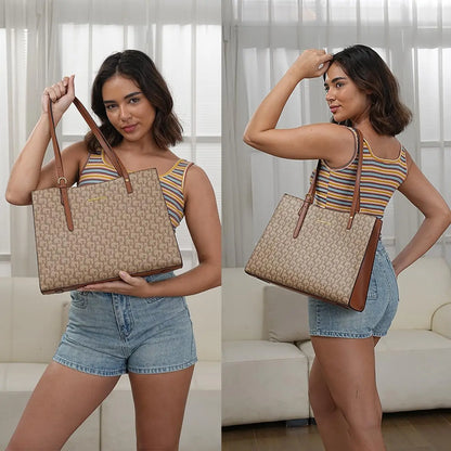 Bolsa estampada grande