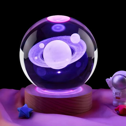 Mini Luminária de Cristal