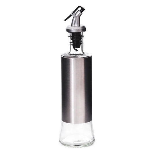 Porta Azeite em Aço Inox com dosador