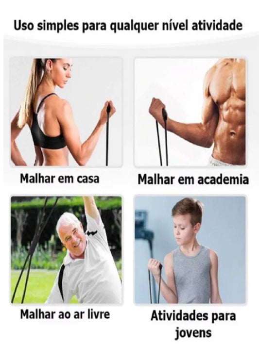 Elástico de Tensão para Exercícios e Treino
