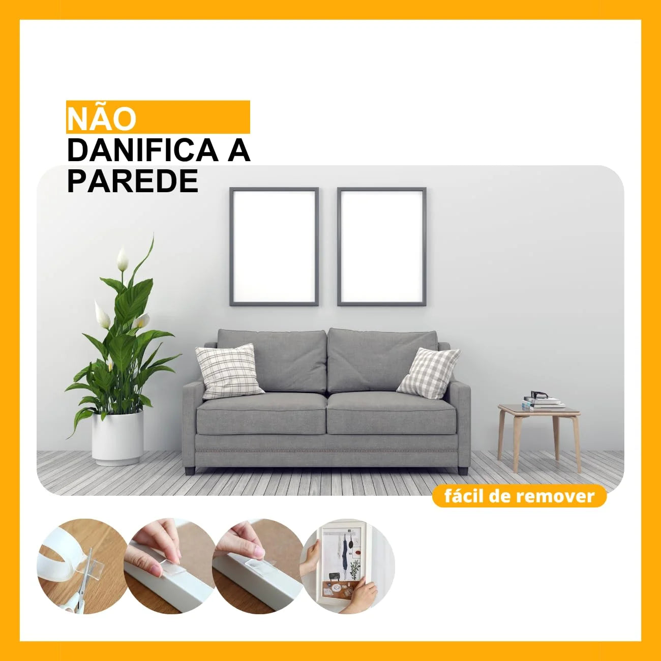 Fita adesiva dupla face acrílica