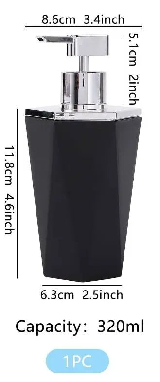 Conjunto De 4 Peças Saboneteira