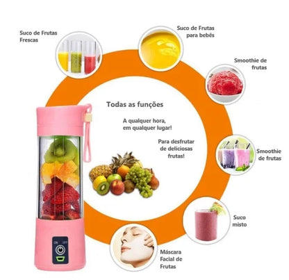 Mini Liquidificador Portátil