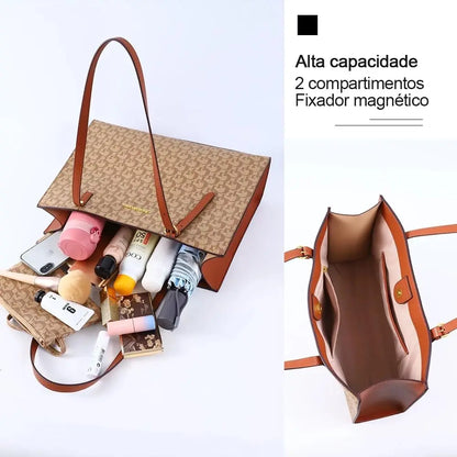 Bolsa estampada grande
