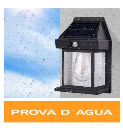 Luminária Solar Arandela