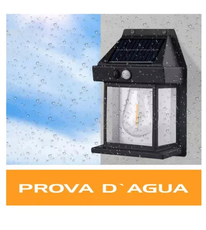 Luminária Solar Arandela