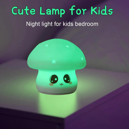 Mini Luminária de cogumelo