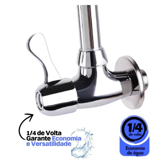 Torneira de cozinha preta de parede com jato duplo flexível