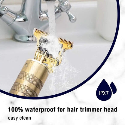 Máquina De Cortar Cabelo Para Barba Masculina Designer Aleatório Elétrico Profissional