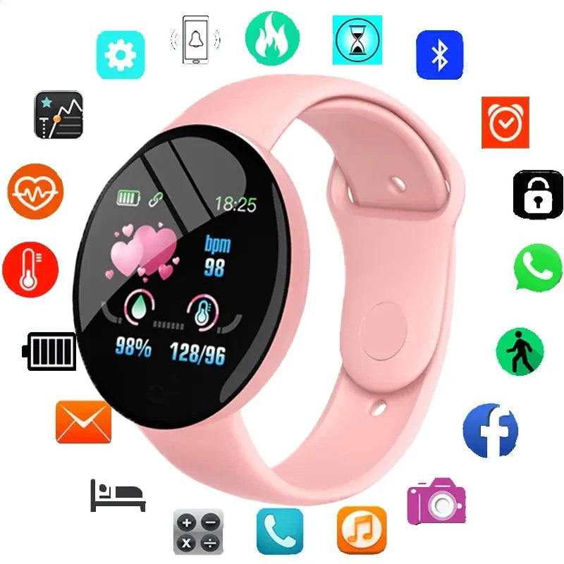 Smartwatch com monitor de frequência cardíaca
