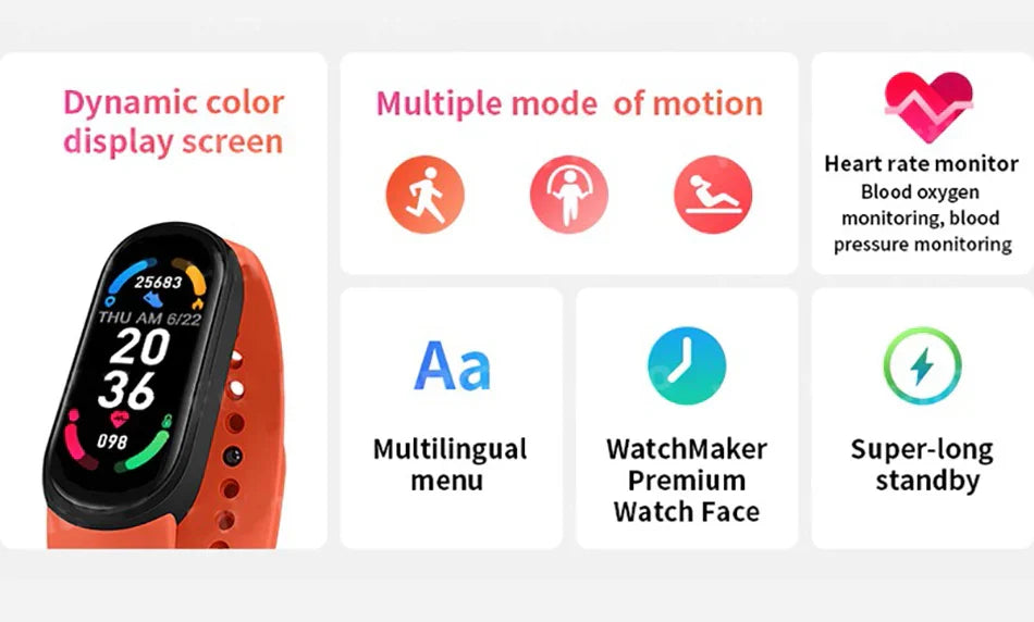 Smartwatch esportivo fitness