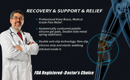 Joelheira de compressão para esportes