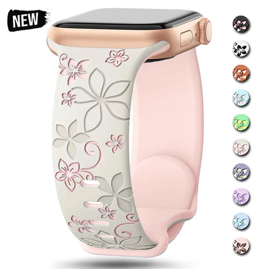 Pulseira gravada para Apple Watch