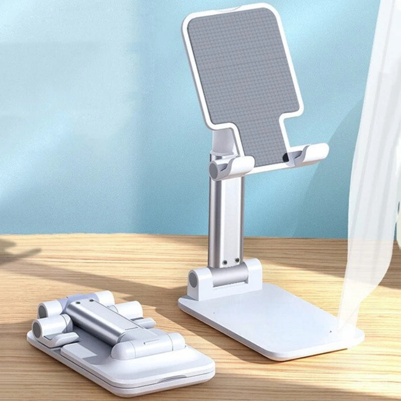 Suporte Dobrável Ajustável para Celular e Tablet