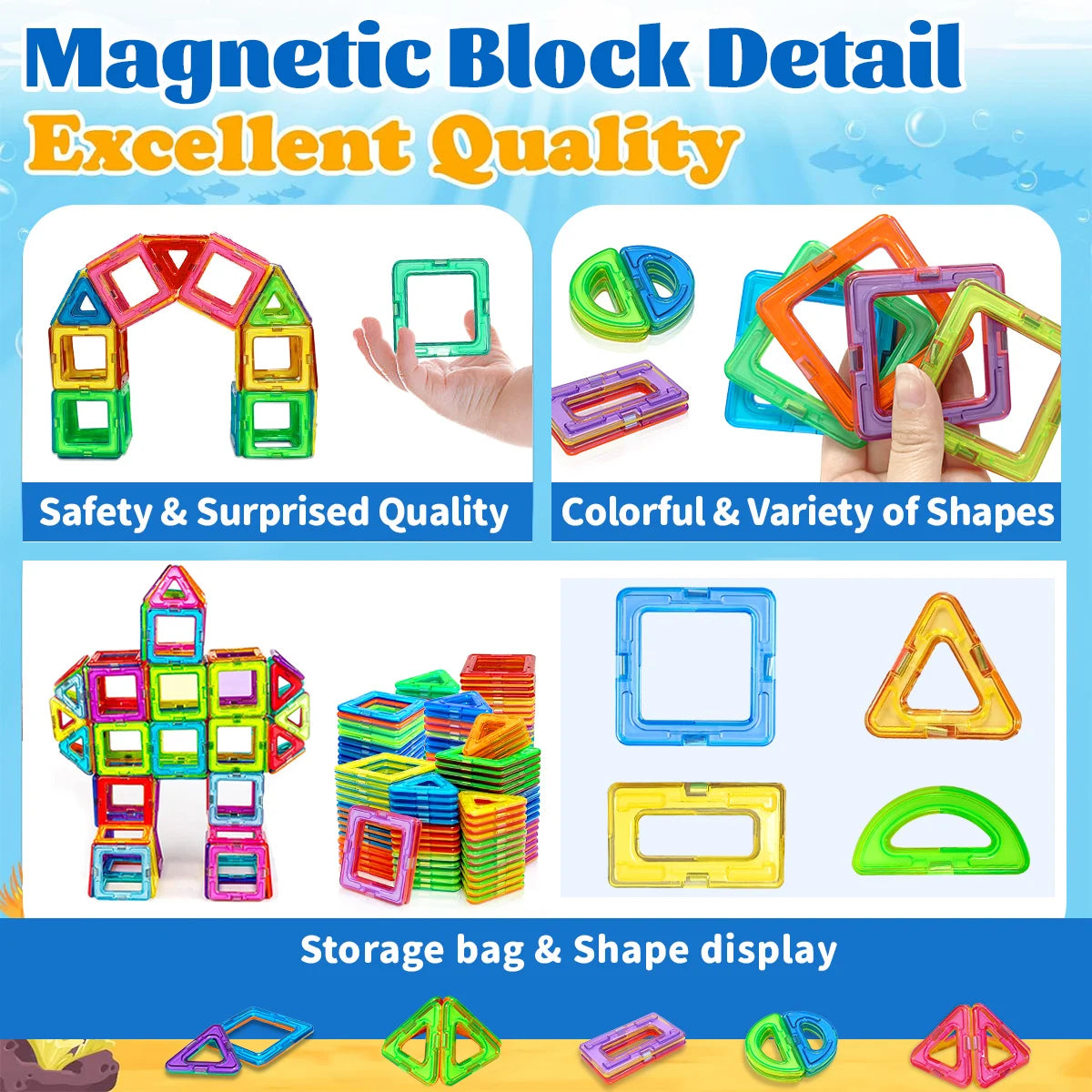 Blocos de Construção Magnéticos