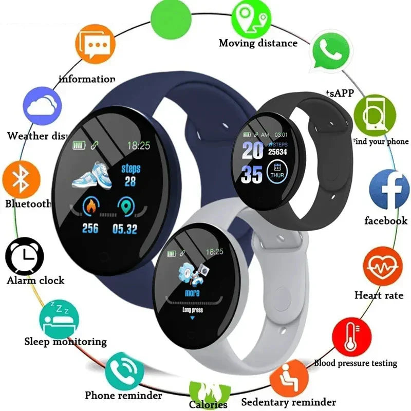 Smartwatch com monitor de frequência cardíaca
