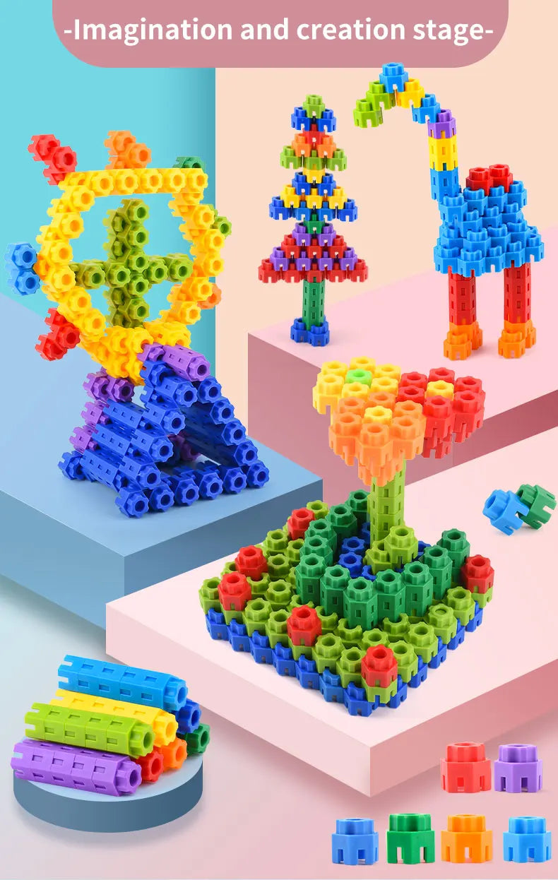 Blocos Hexagonais para montagem
